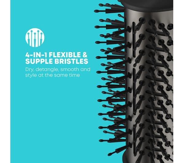 REVAMP Volume Blow Dry Hot Air Styler - Black - Image 5