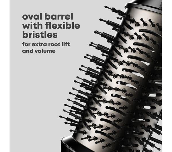 REVAMP Volume Blow Dry Hot Air Styler - Black - Image 9