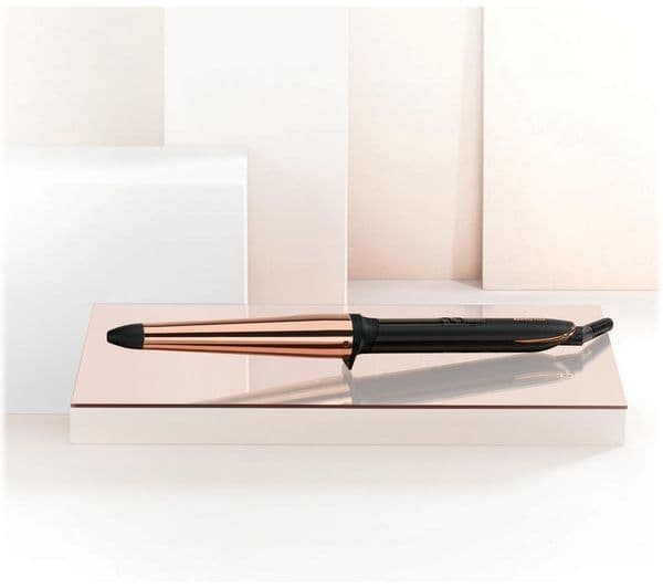BABYLISS Titanium Brilliance 2358U Conical Wand - Gold & Black - Image 2