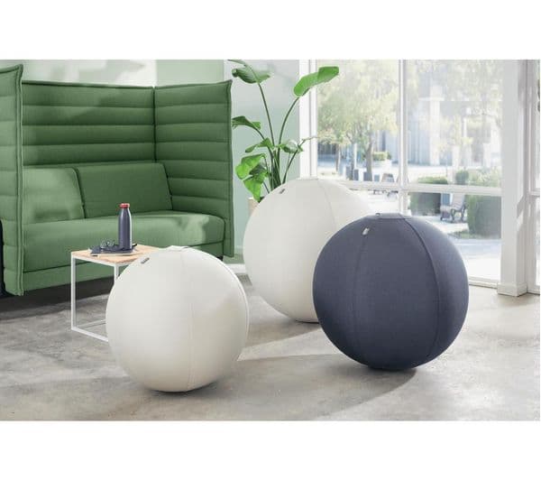 LEITZ Ergo Active Sitting Ball - Dark Grey, 65 cm - Image 3