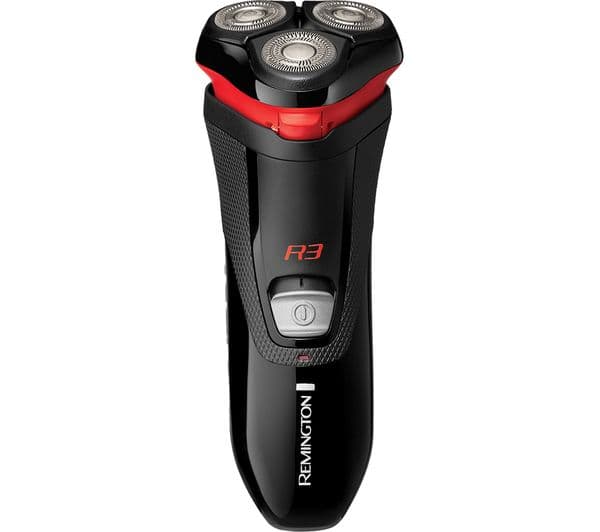 REMINGTON R3 Style Series Rotary Shaver - Black & Red - Image 1