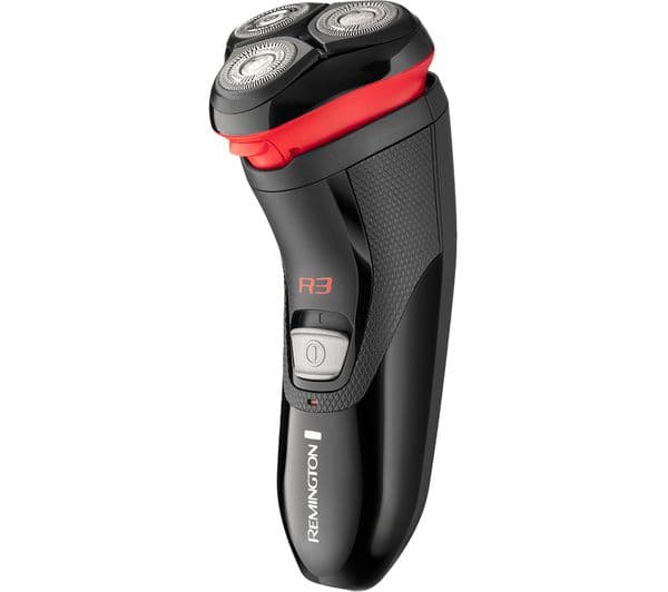REMINGTON R3 Style Series Rotary Shaver - Black & Red - Image 3