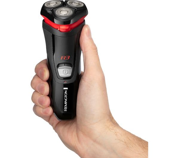 REMINGTON R3 Style Series Rotary Shaver - Black & Red - Image 7