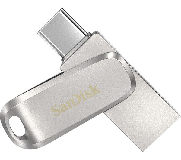SANDISK Ultra USB Type-C & USB 3.2 Dual Memory Stick - 64 GB, Silver - Image 2