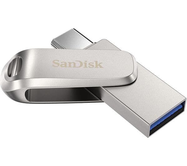 SANDISK Ultra USB Type-C & USB 3.2 Dual Memory Stick - 64 GB, Silver - Image 3