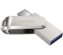 SANDISK Ultra USB Type-C & USB 3.2 Dual Memory Stick - 64 GB, Silver thumbnail 3