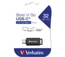 VERBATIM Store 'n' Go USB Type-C Memory Stick - 32 GB, Black thumbnail 5
