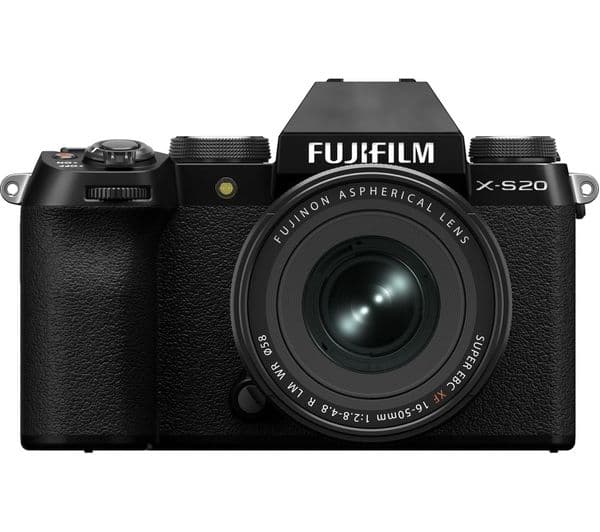 FUJIFILM X-S20 Mirrorless Camera with FUJINON XF 16-50 mm f/2.8-4.8 OIS PZ Lens