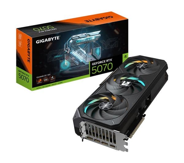 GIGABYTE GeForce RTX 5070 Ti 16GB OC Graphics Card Black - Image 3
