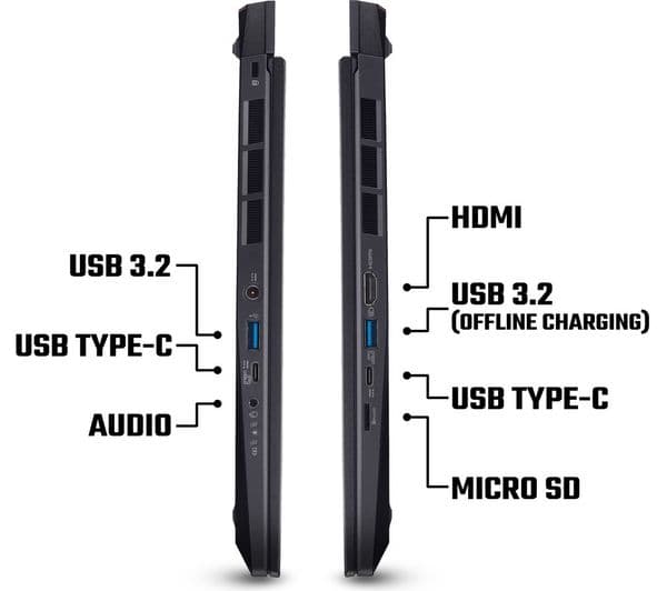 Acer Nitro 14 14.5" Gaming Laptop - AMD Ryzen 7, RTX 4060, 512 GB SSD - Image 10