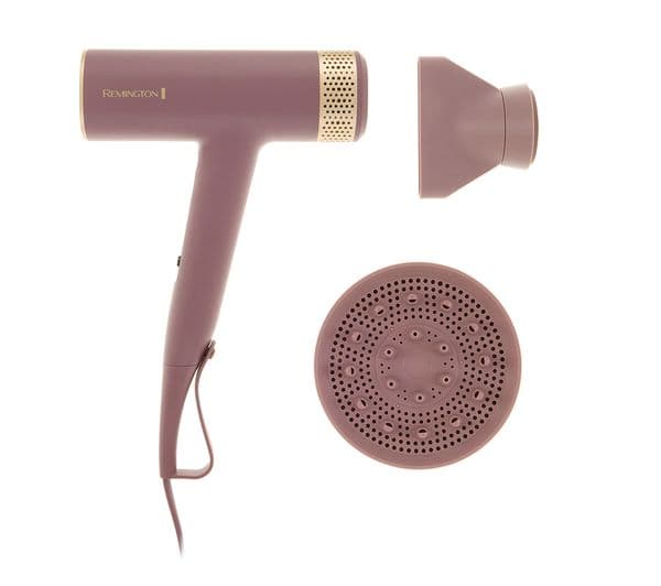 REMINGTON AIRvive Digital Hair Dryer​ - Mauve & Gold - Image 1