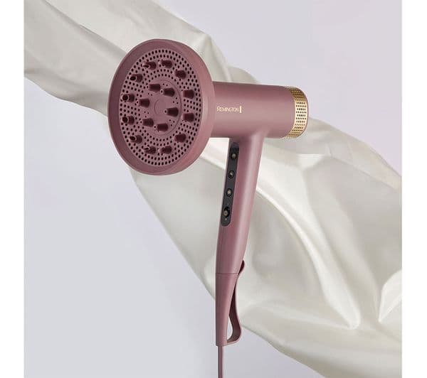 REMINGTON AIRvive Digital Hair Dryer​ - Mauve & Gold - Image 3