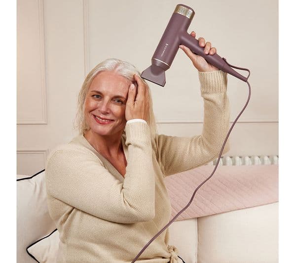 REMINGTON AIRvive Digital Hair Dryer​ - Mauve & Gold - Image 8