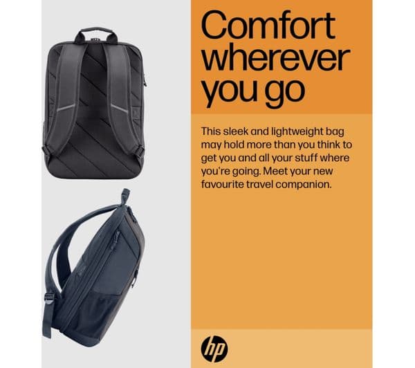 HP Travel 15.6" Laptop Backpack Iron Grey - Image 4