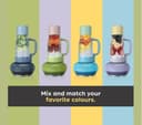 Ninja BlendBoss DB351UKBL Tumbler Blender - Blue Raspberry thumbnail 2