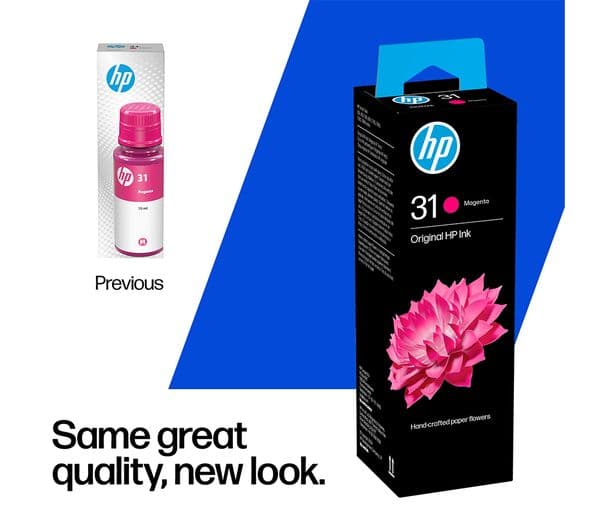 HP 31 - magenta - original - ink refill - Image 2