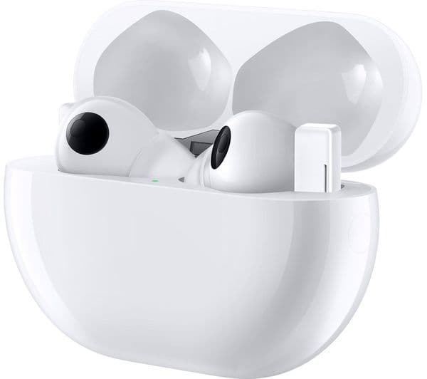 HUAWEI Freebuds Pro Wireless Bluetooth Noise-Cancelling Earphones - Ceramic White - Image 3