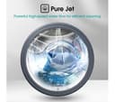 HISENSE QR Series WFQR1014EVAJM 10 kg 1400 Spin Washing Machine - White thumbnail 3