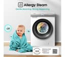 HISENSE QR Series WFQR1014EVAJM 10 kg 1400 Spin Washing Machine - White thumbnail 4