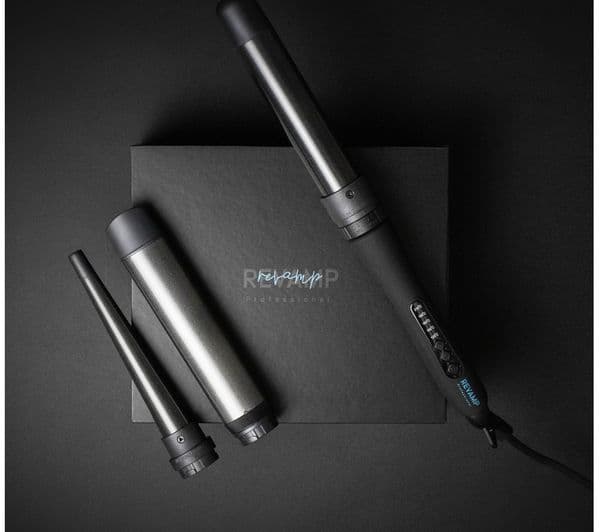 REVAMP Progloss Multiform Curl & Waves Hair Styler - Black - Image 6