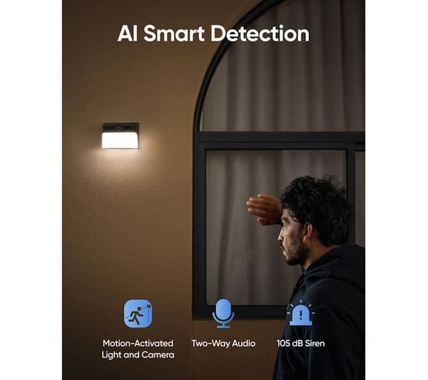 Eufy S120 Solar Wall Light Security Camera - Image 6