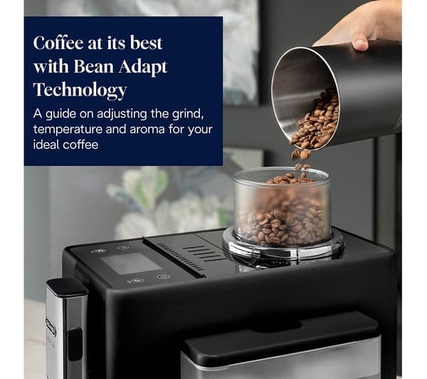DELONGHI Rivelia EXAM440.55.B Bean to Cup Coffee Machine - Black - Image 5