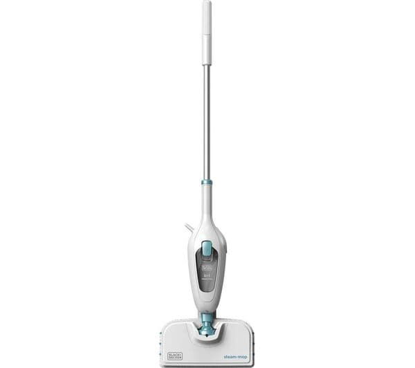 BLACK + DECKER FSMH13E5-GB Steam Mop - White & Blue