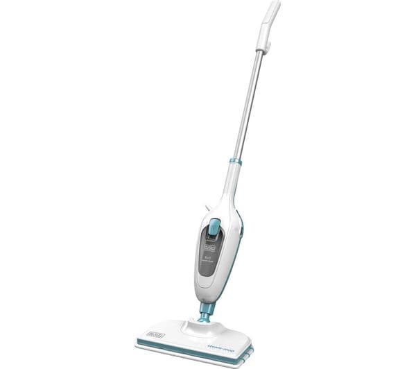 BLACK + DECKER FSMH13E5-GB Steam Mop - White & Blue - Image 4