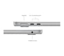 APPLE MacBook Air 13.6" (2024) - M3, 512 GB SSD, Silver thumbnail 8
