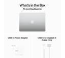 APPLE MacBook Air 13.6" (2024) - M3, 512 GB SSD, Silver thumbnail 10