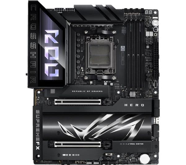 ASUS ROG CROSSHAIR X870E HERO Motherboard Black - Image 2