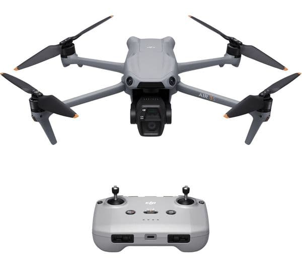 DJI Air 3S Drone with RC-N3 Remote Controller - Grey - Image 1