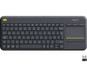 Logitech K400 Plus Wireless Keyboard Black thumbnail 1