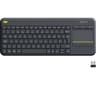 Logitech K400 Plus Wireless Keyboard Black