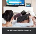 Logitech K400 Plus Wireless Keyboard Black thumbnail 2