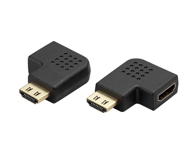 SANDSTROM SHDMAD119 HDMI to HDMI L-Shaped Adapter Set - Image 1