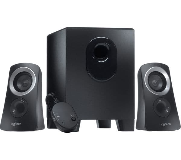 Logitech Z313 2.1 PC Speakers Black - Image 5