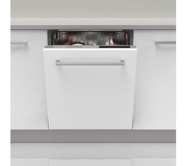 SHARP QW-NI14I47EX-EN Full-size Integrated Dishwasher - Image 8