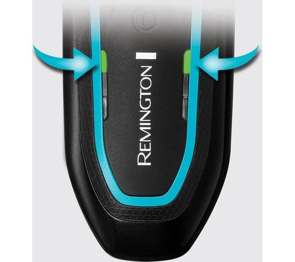 REMINGTON Style R6000 Series Aqua Wet & Dry Rotary Shaver - Black & Blue - Image 5