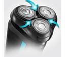 REMINGTON Style R6000 Series Aqua Wet & Dry Rotary Shaver - Black & Blue thumbnail 7