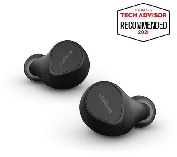 JABRA Elite 7 Pro Wireless Bluetooth Noise-Cancelling Earbuds - Black - Image 2