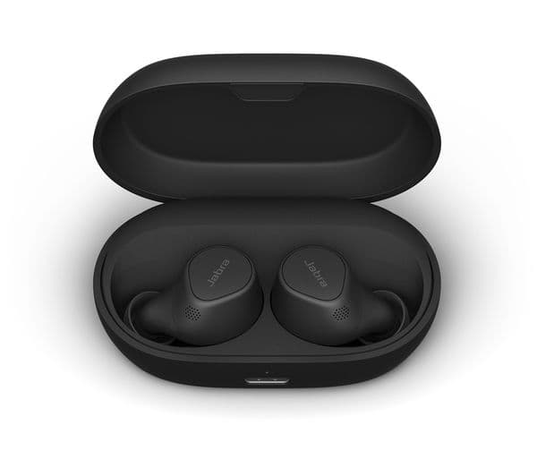 JABRA Elite 7 Pro Wireless Bluetooth Noise-Cancelling Earbuds - Black - Image 4