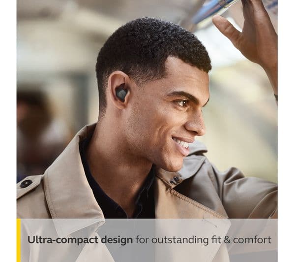 JABRA Elite 7 Pro Wireless Bluetooth Noise-Cancelling Earbuds - Black - Image 8
