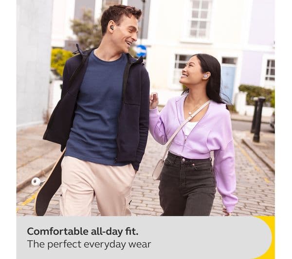 JABRA Elite 4 Wireless Bluetooth Noise-Cancelling Earbuds - Lilac - Image 9