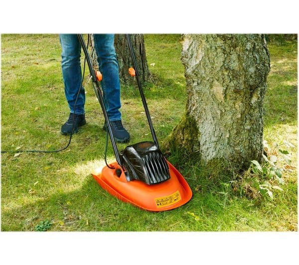 BLACK + DECKER BEMWH551-GB Corded Hover Lawn Mower - Black & Orange - Image 6