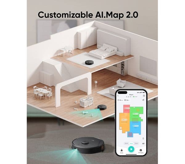 Eufy X8 Pro Cordless Vacuum Black - Image 2