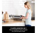 Ninja Foodie ST202UK 3-in-1 Toaster, Grill & Panini Press - Stainless Steel thumbnail 2