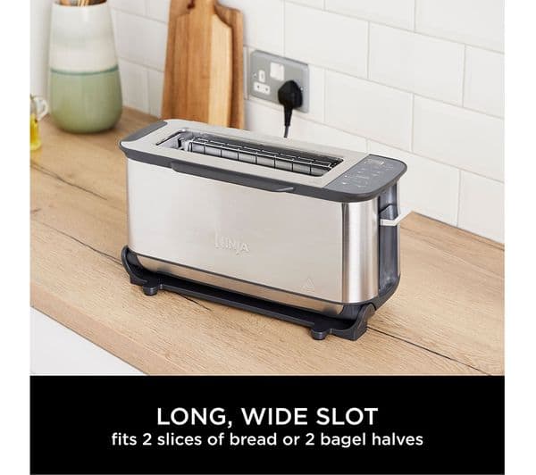 Ninja Foodie ST202UK 3-in-1 Toaster, Grill & Panini Press - Stainless Steel - Image 4