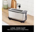 Ninja Foodie ST202UK 3-in-1 Toaster, Grill & Panini Press - Stainless Steel thumbnail 4