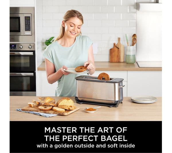 Ninja Foodie ST202UK 3-in-1 Toaster, Grill & Panini Press - Stainless Steel - Image 9
